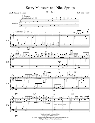 Scary Monsters And Nice Sprites (arr. Nathaniel T. Jones)
