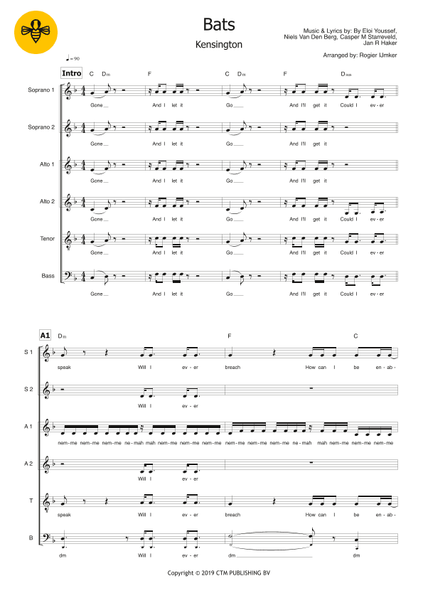 Bats (arr. Rogier Ijmker)