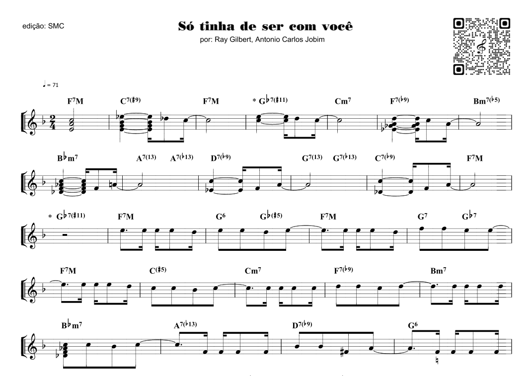 So Tinha De Ser Com Voce (this Love That I Found) (arr. Piano)