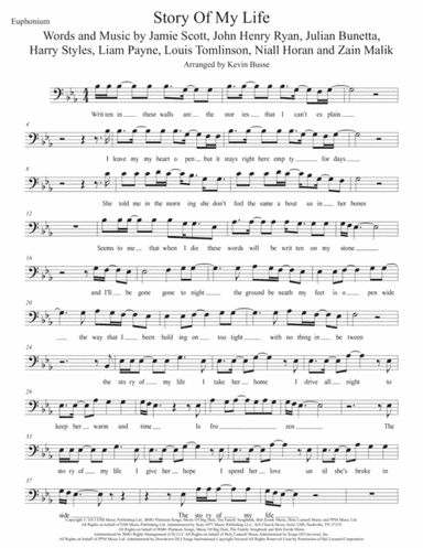 Story Of My Life (arr. Kevin Busse)