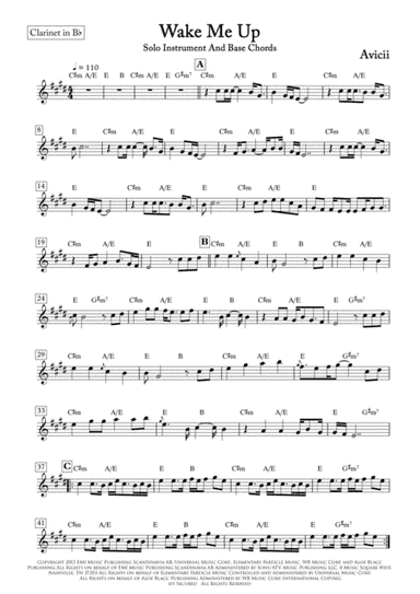 Wake Me Up (arr. ACT Bortolucci)