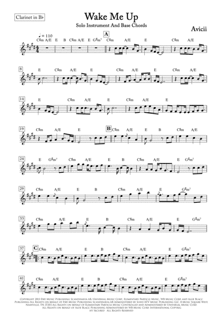 Wake Me Up (arr. ACT Bortolucci)