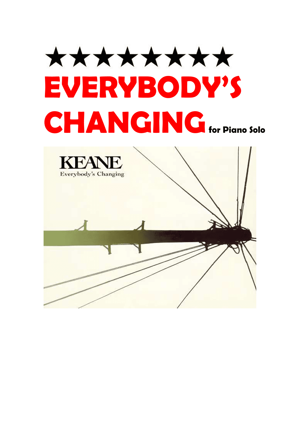 Everybody's Changing (arr. Jhavilah)
