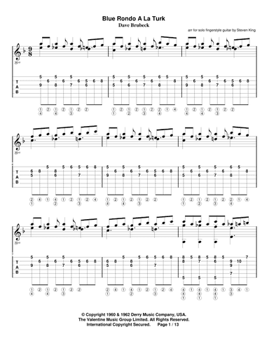 Blue Rondo A La Turk (arr. Steven King)
