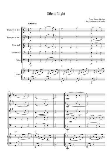 Silent Night (arr. Gildson Cerqueira)