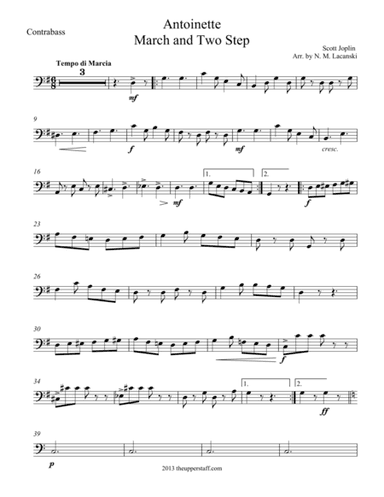 Antoinette (arr. Nick Lacanski)