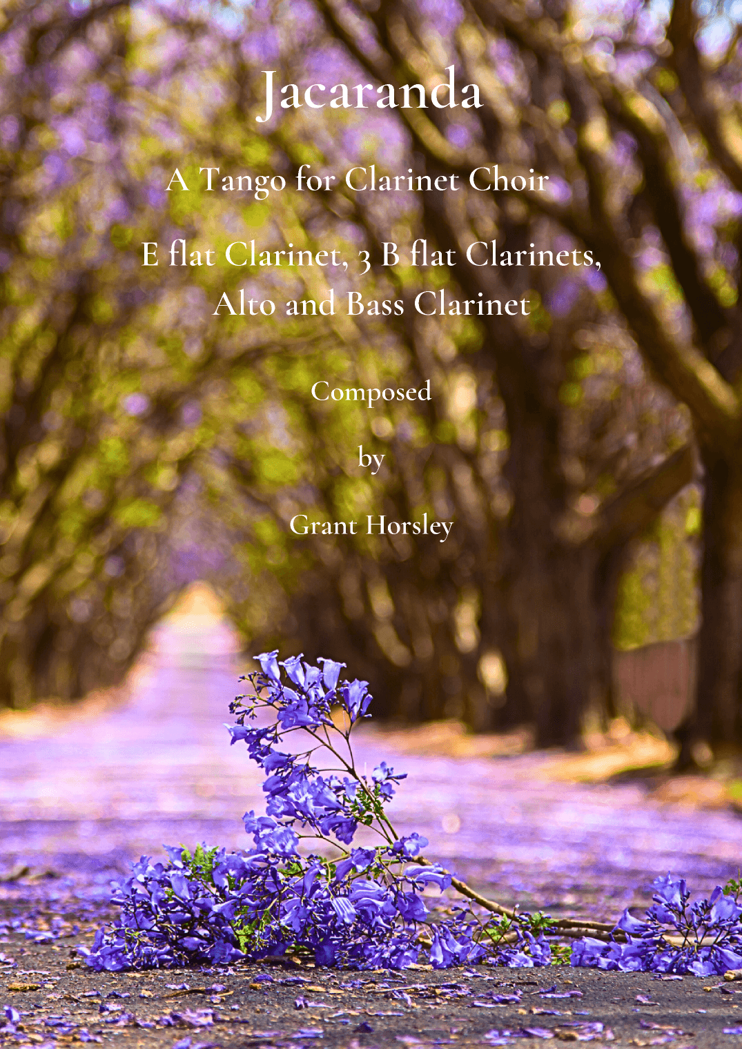 Jacaranda. Original Tango for Clarinet Choir