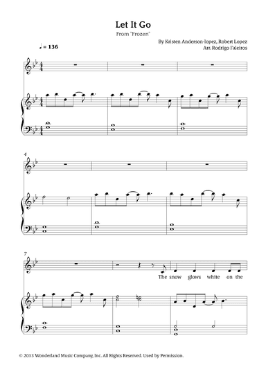 Let It Go (arr. Rodrigo Faleiros)