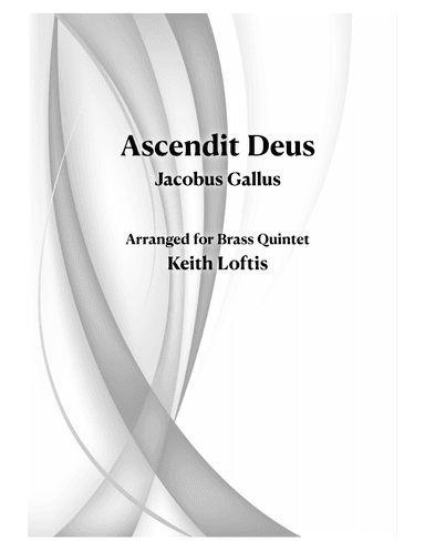 Ascendit Deus (arr. Keith Loftis)
