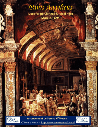 Panis Angelicus, Duet for Bb Clarinet & Pedal Harp (arr. Serena O'Meara)