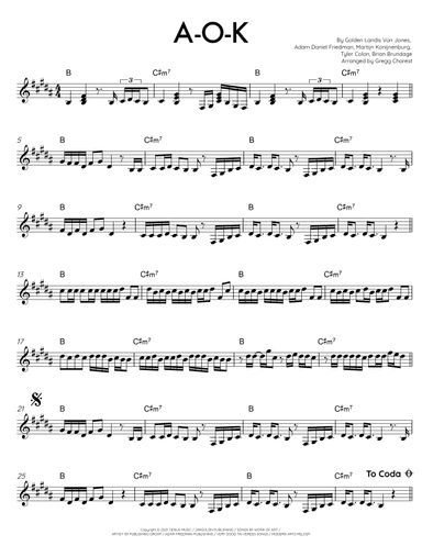 A-o-k (arr. Gregg Charest)