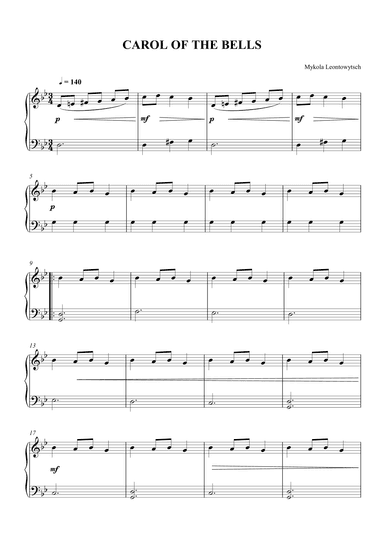 Carol of the Bells (arr. SCMusic)
