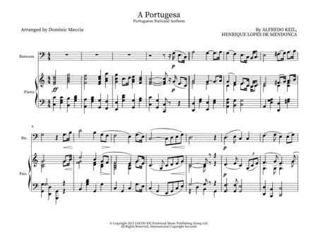 A Portugesa (portuguese National Anthem) (arr. Dominic Meccia)
