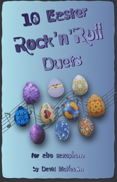 10 Easter Rock'n'Roll Duets for Alto Saxophone