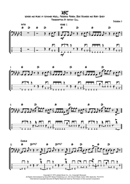 ABC (arr. Antony Cull)