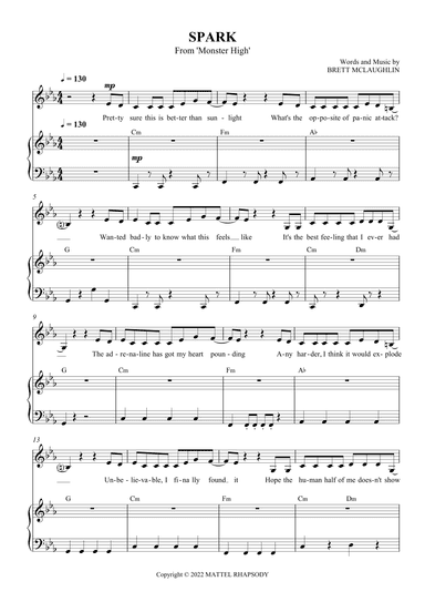 Spark (arr. SCMusic)
