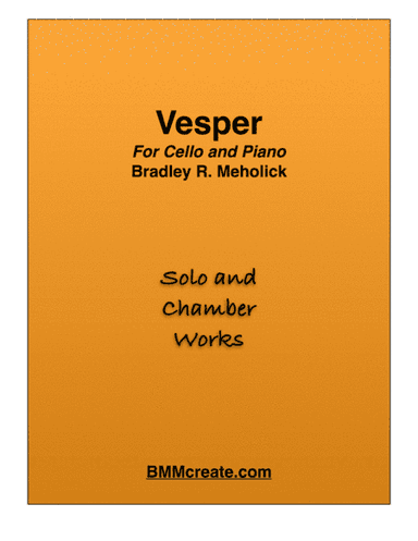 Vesper for Cello and Piano