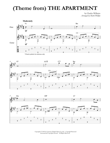 (theme From) The Apartment (arr. Mark Phillips)