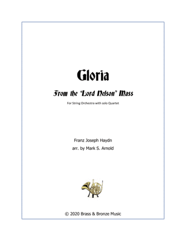 Gloria from the "Lord Nelson" Mass (arr. Mark S. Arnold)