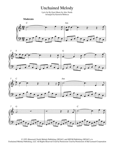 Unchained Melody (arr. Kaiserin Rebecca)