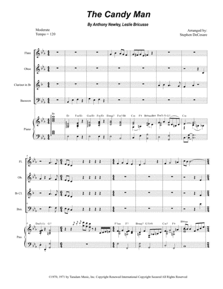 The Candy Man (arr. Stephen DeCesare)