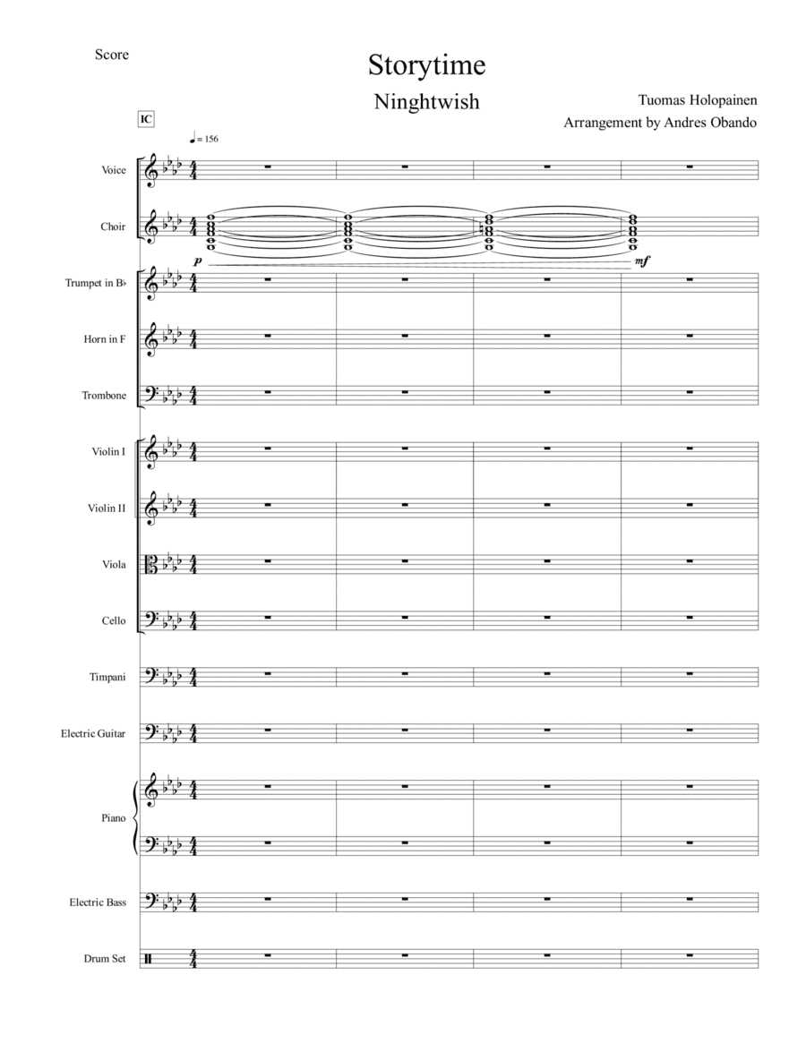 Storytime (arr. Andres Obando)