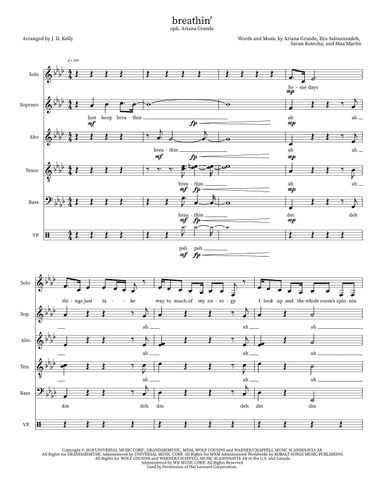 Breathin (arr. J. D. Kelly)