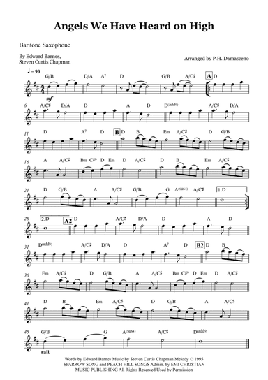 Angels We Have Heard On High (arr. P.H. Damasceno)