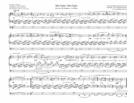 Mio Figlio, Mia Figlia (My Son, My Daughter) – A Lullaby for Organ