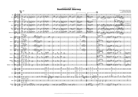 Sentimental Journey (arr. Daryl McKenzie)