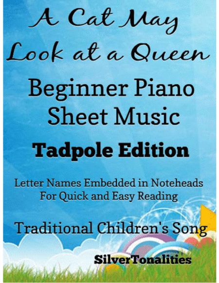 A Cat May Look at a Queen Beginner Piano Sheet Music 2nd Edition