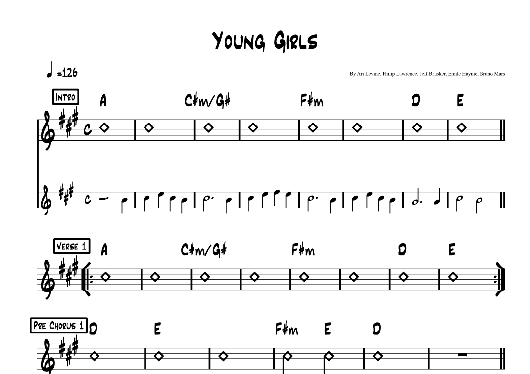 Young Girls (arr. Lef Germenlis)