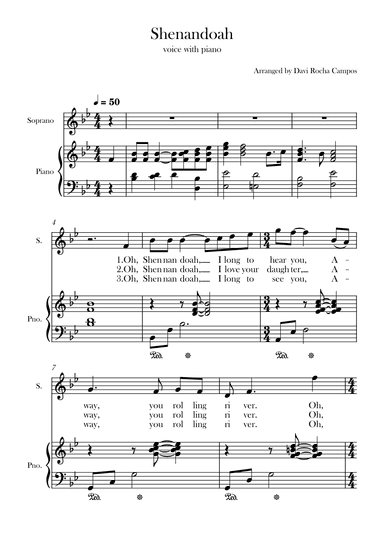 Shenandoah (arr. Davi Rocha Campos)