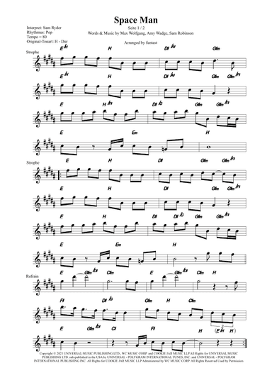 Space Man (arr. funtast)