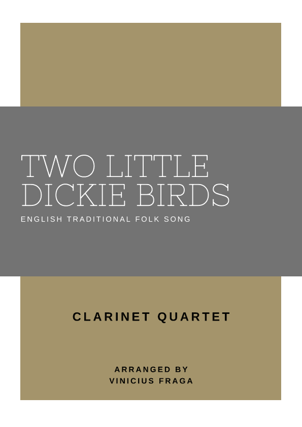 Two Little Dickie Birds (arr. Vinicius Fraga)