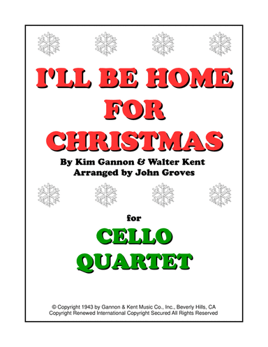 I'll Be Home For Christmas (arr. John Groves)