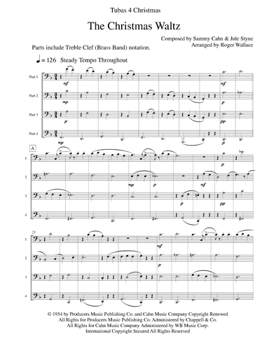 The Christmas Waltz (arr. Roger Wallace)