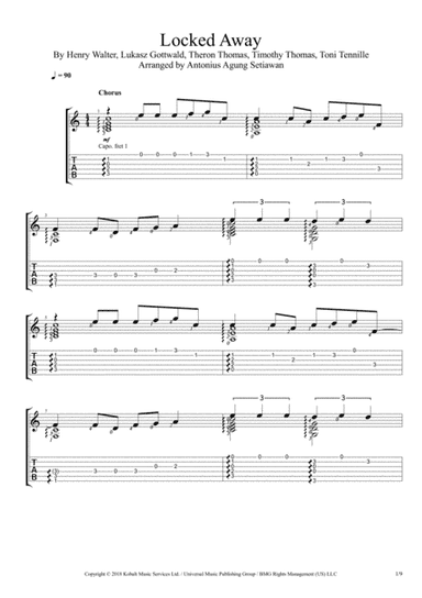 Locked Away (arr. Antonius Agung Setiawan)