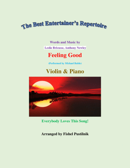 Feeling Good (arr. Fishel Pustilnik)