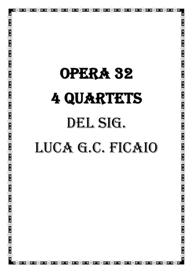 QUARTETTI INTROSPETTIVI