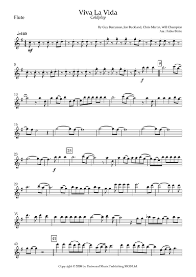 Viva La Vida (arr. Fabio Britto)