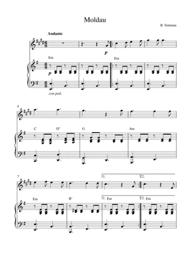 Moldau (arr. Kaiserin Rebecca)