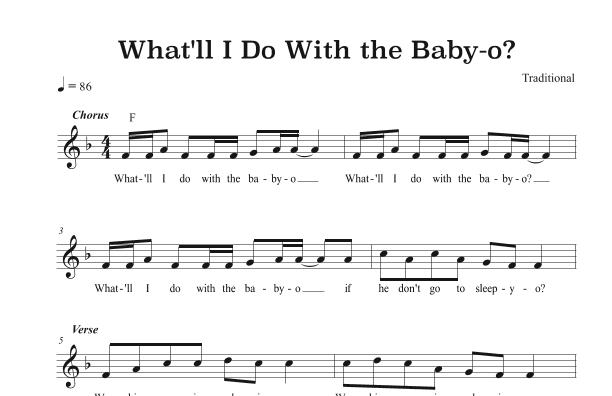What'll I Do With the Baby-O? (arr. Riverside Guitar School)