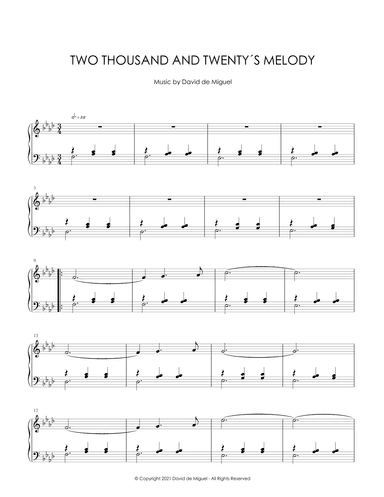Two Thousand And Twenty´s Melody