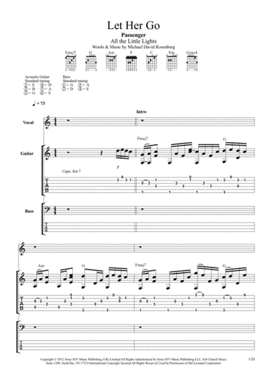 Let Her Go (arr. SteffLD50)