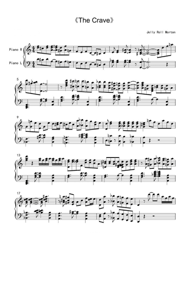 The Crave (arr. Ferd "Jelly Roll" Morton)