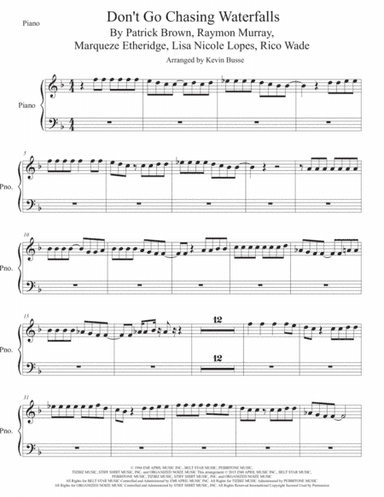 Waterfalls (arr. Kevin Busse)