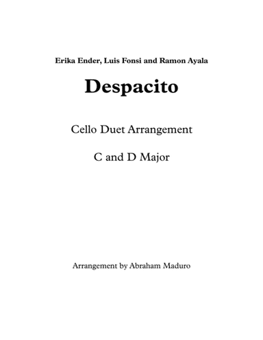 Despacito (arr. Abraham Maduro)