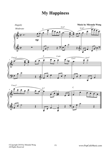 My Happiness - Wedding Piano Music