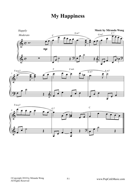 My Happiness - Wedding Piano Music